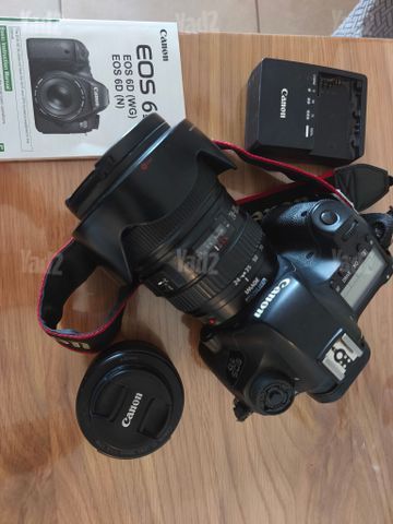 מצלמה Canon D6 ועדשות במצב טוב