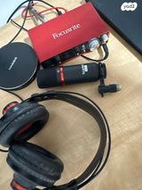 חבילת אולפן focusrite scarlett