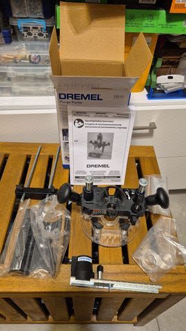 Dremel Plunge Router & Circle