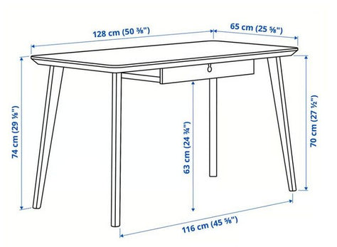 שולחן כתיבה IKEA LISABO