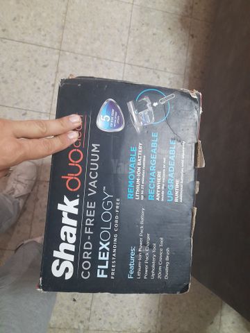 שואב אבק shark duo clean