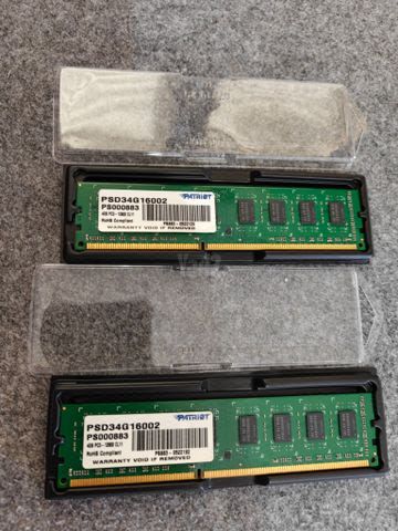 DDR3 8GB (2x4GB) 1600MHz