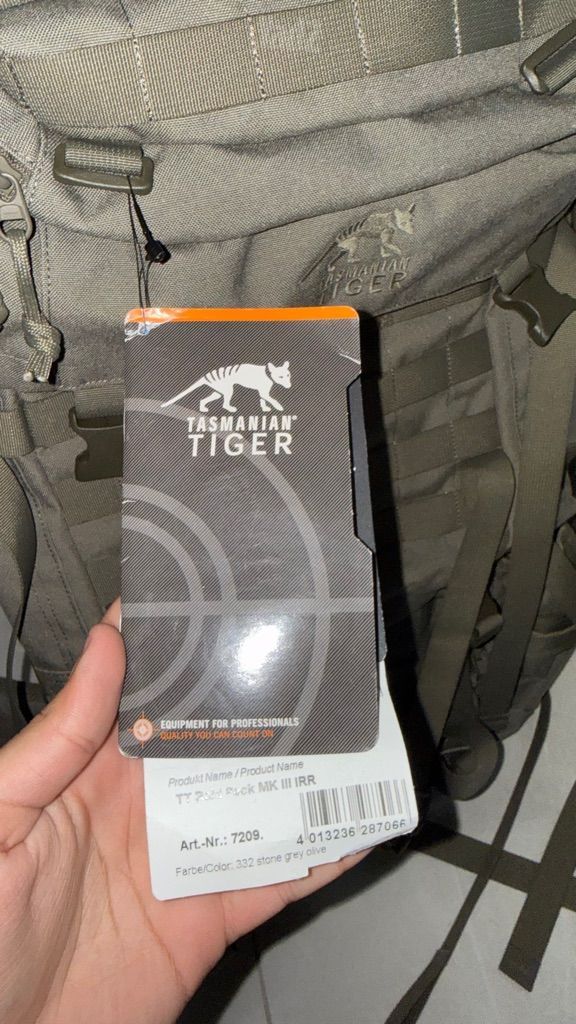 Tasmanian Tiger 52L חדש