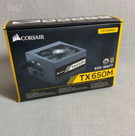 ספק כוח 650w  CORSAIR TX650M