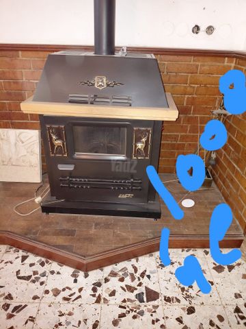 קמין  על נפט