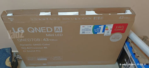 טלוויזיה  LG QNED mini led 43