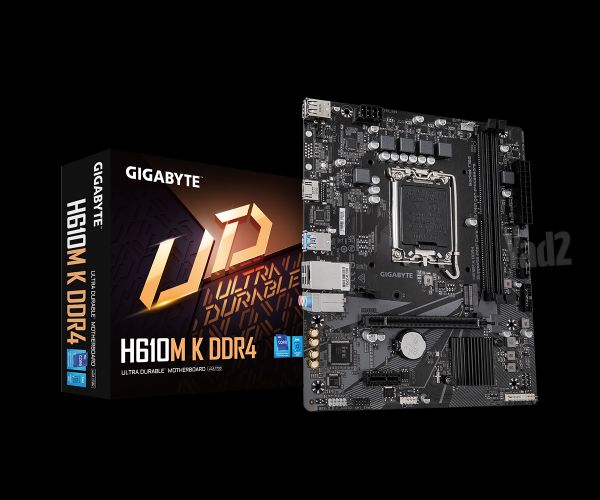 GIGABYTE H610M K DDR4 M-ATX