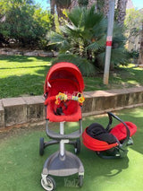 עגלת Stokke אדומה