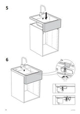 כיור נירוסטה ikea bredsjon