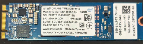 Intel Optane Memory 16GB M.2