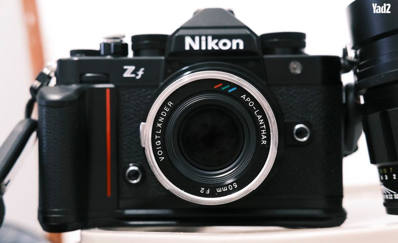 ניקון Zf + Techart+ 50mm 1.2
