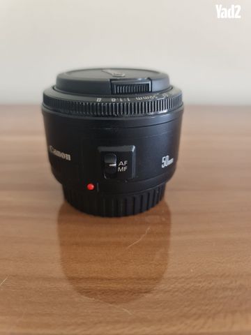 עדשה Canon EF 50 1:1.8