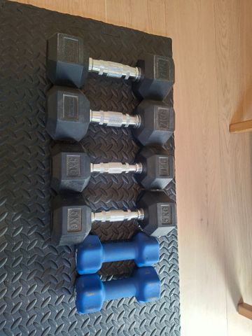 סט משקולות יד (dumbbells)
