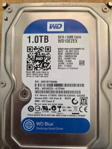 Western Digital 1TB 64MB Cache