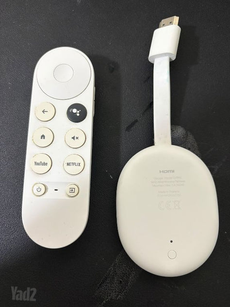 Chromecast HD עם Google TV