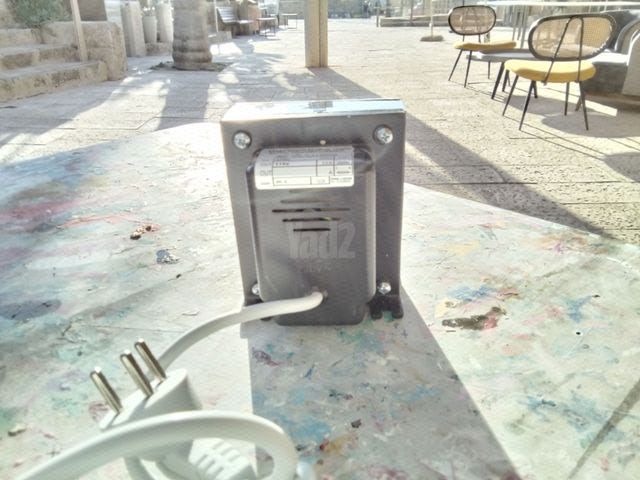 שנאי 220V - ל 110V עד 400VA