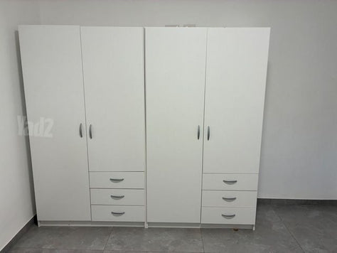ארון 2 דלתות שניים מחוברים