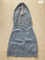 שמלה גב חשוף blueberry xs