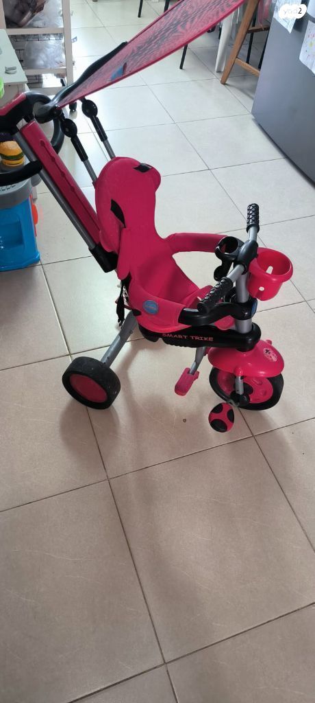 תלת אופן עם ידית דחיפה...
