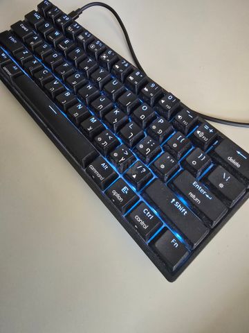 מקלדת skyloong sk61 rgb