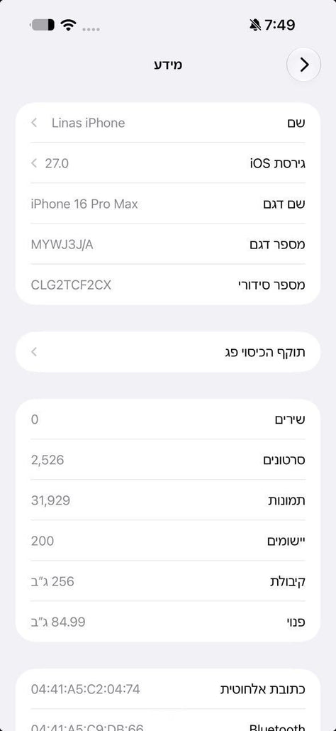 Iphone 16 Pro Max 256GB
