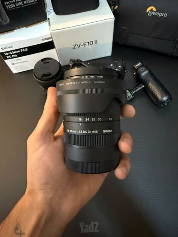 Sony ZV-E10 II  עדשות Sigma +