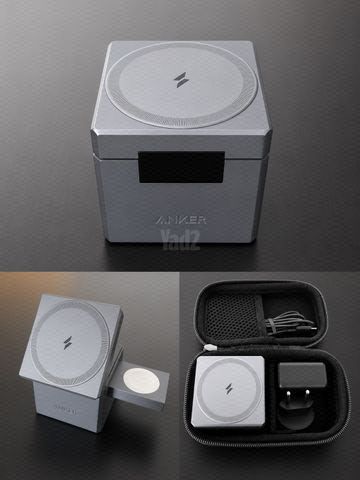 מטען מגנטי 3 ב-1 Anker Cube