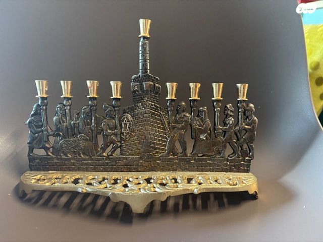 חנוכיית וינטג׳ שנות ה50-60