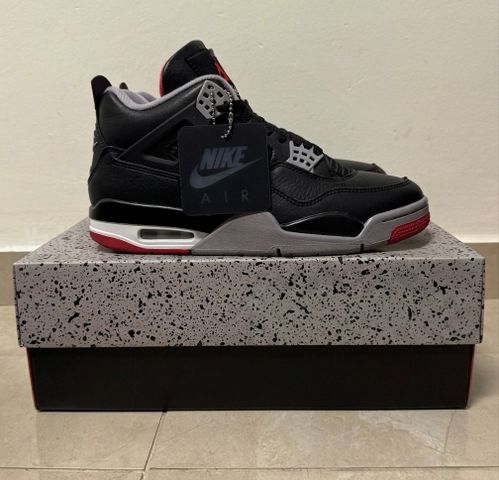 AIR JORDAN 4 BRED REIMAGINED