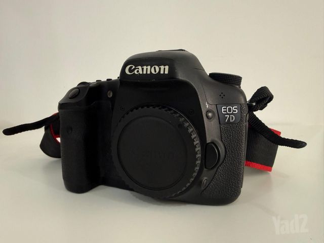 מצלמת Canon EOS 7D + עדשות