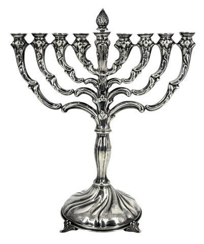 חנוכיה כסף 925