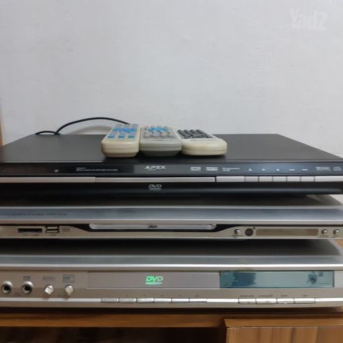 3 מכשירי dvd