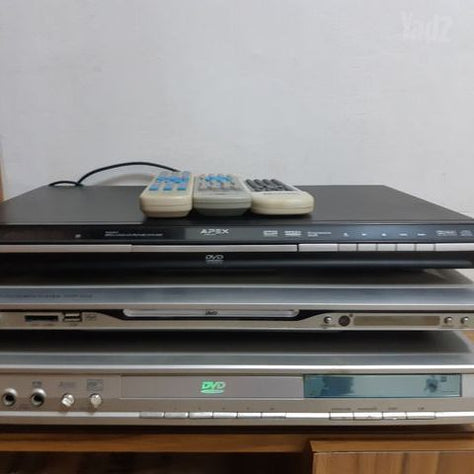 3 מכשירי dvd