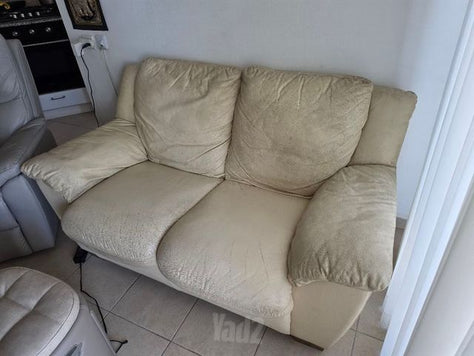 ספה זוגית מעור