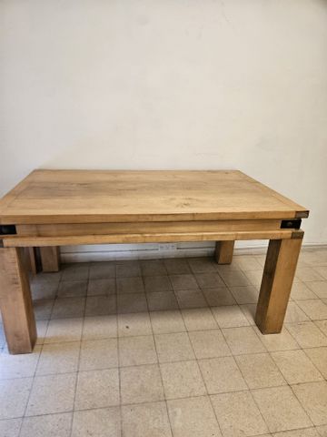 שולחן עץ וינטג
