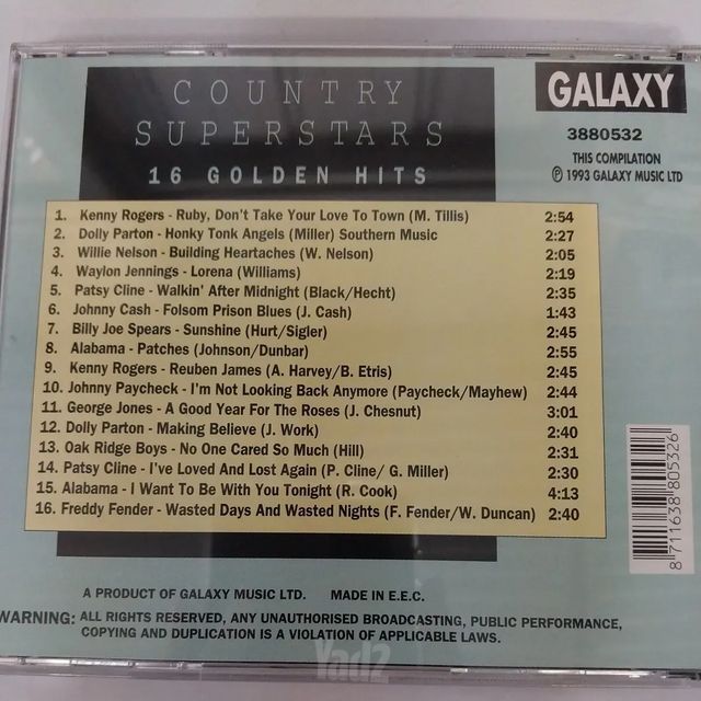 Country Superstars 16 Golden H