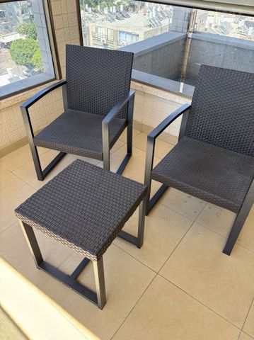 סט זוגי למרפסת