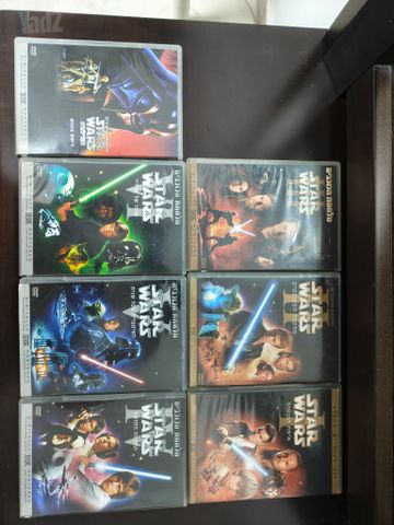 Star Wars טרילוגיות DVD
