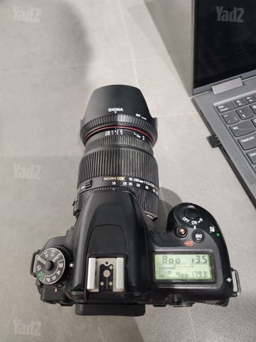 מצלמה  d7500 + עדשת 18-200