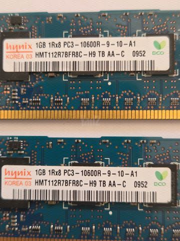2x1GB Hynix HMT112R7BFR8C