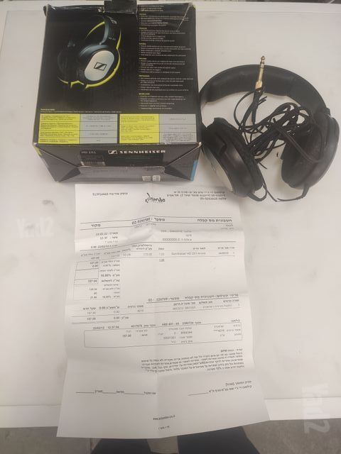 אוזניות-Sennheiser Hd 201