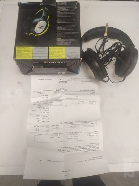 אוזניות-Sennheiser Hd 201