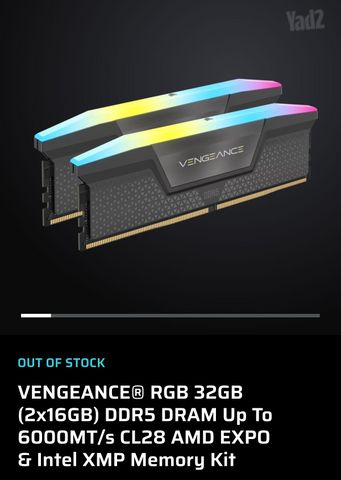 DDR5 2x16 6000 CL 28