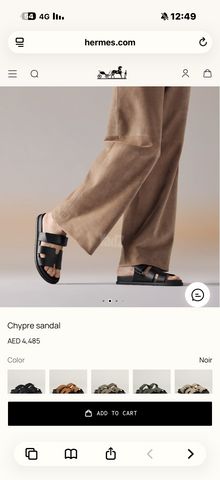 כפכפי Hermès  לגבר