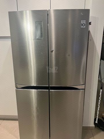 מקרר 4 דלתות LG