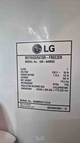 מקרר LG דגם GM-849RSC