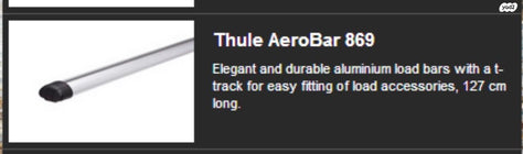 מנשא אופניים 869 THULE