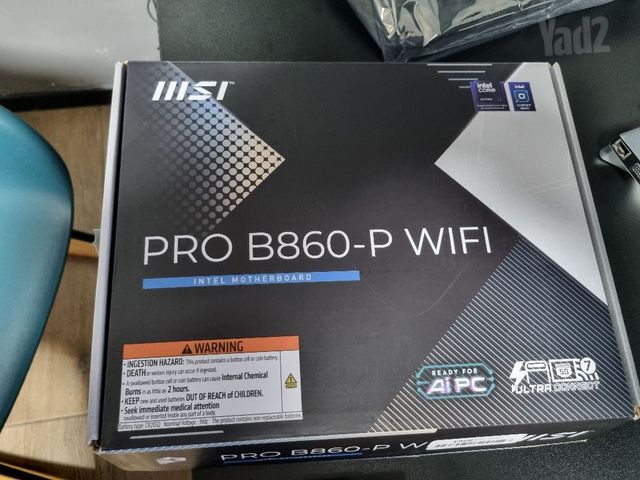 לוח אם msi pro b860 p wifi