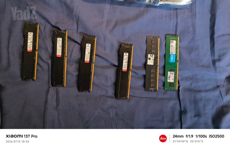 ram ddr4 96/64/32gb