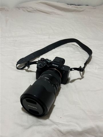 Sony A IV+ עדשת Temron
